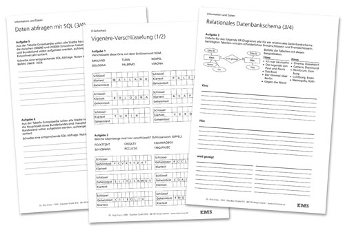 EMS Kraus - Kopiervorlagen für Arbeitsblätter