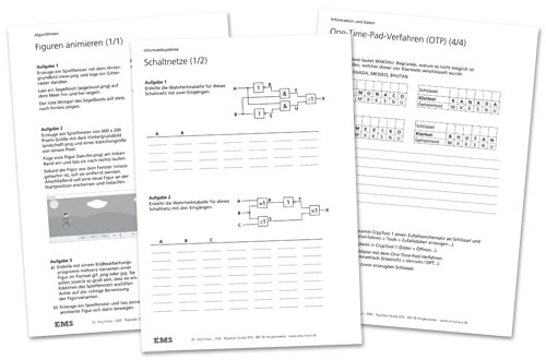 EMS Kraus - Arbeitsblätter